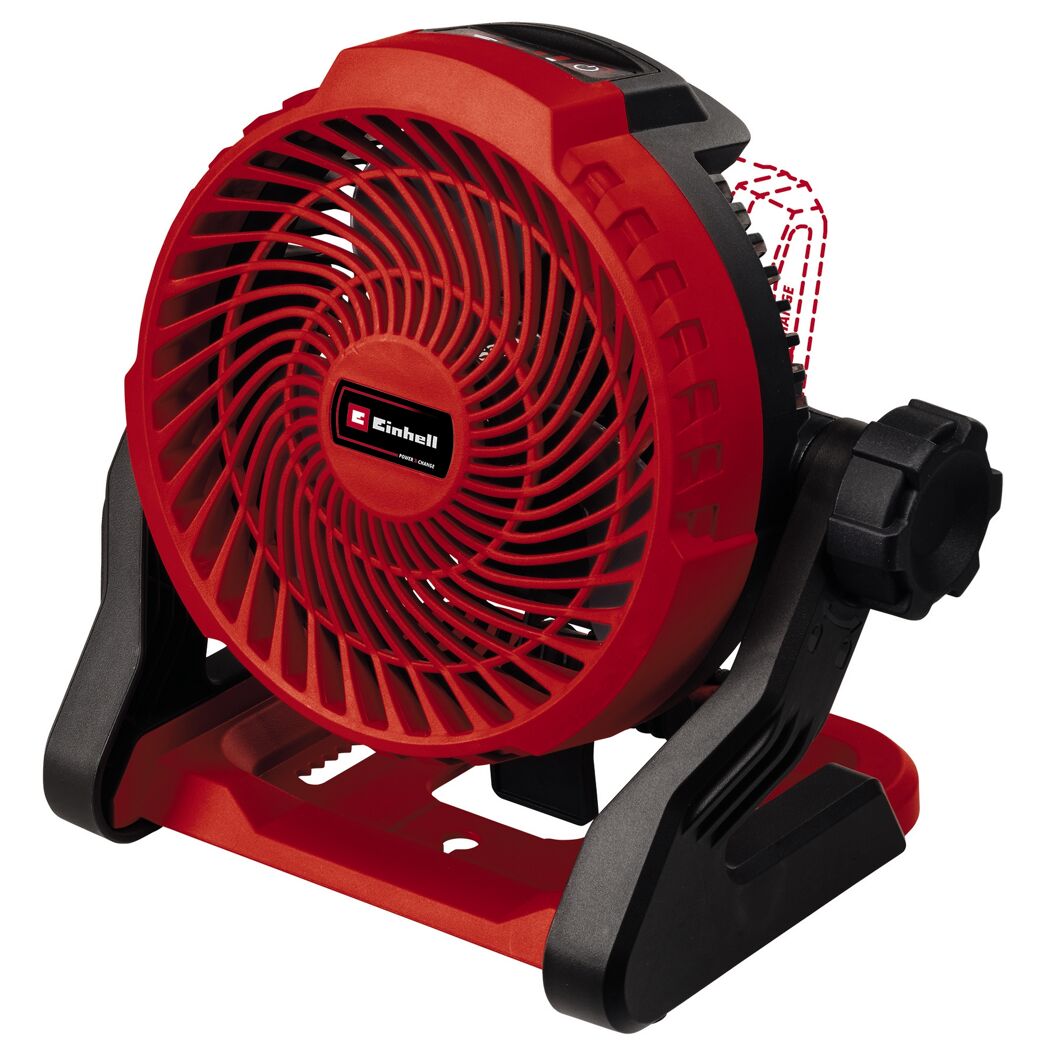 Akku-Ventilator 'GE-CF 18/2200 Li' ohne Akku und Ladegerät