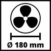 Akku-Ventilator 'GE-CF 18/2200 Li' ohne Akku und Ladegerät