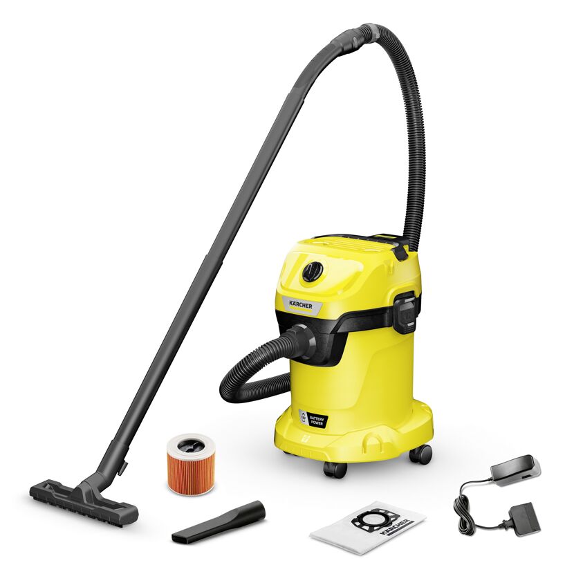 Kärcher Nass- und Trockensauger WD 3-18 Battery Set