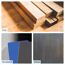 Holz, Kunststoff und Metall