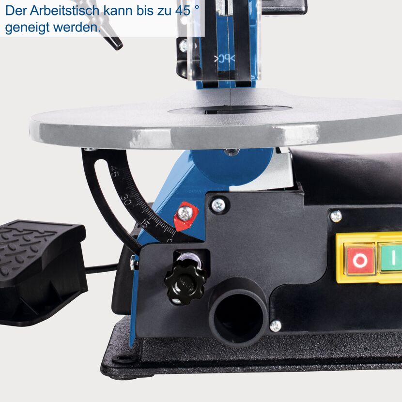 Dekupiersäge DECO-XL mit Fußpedal