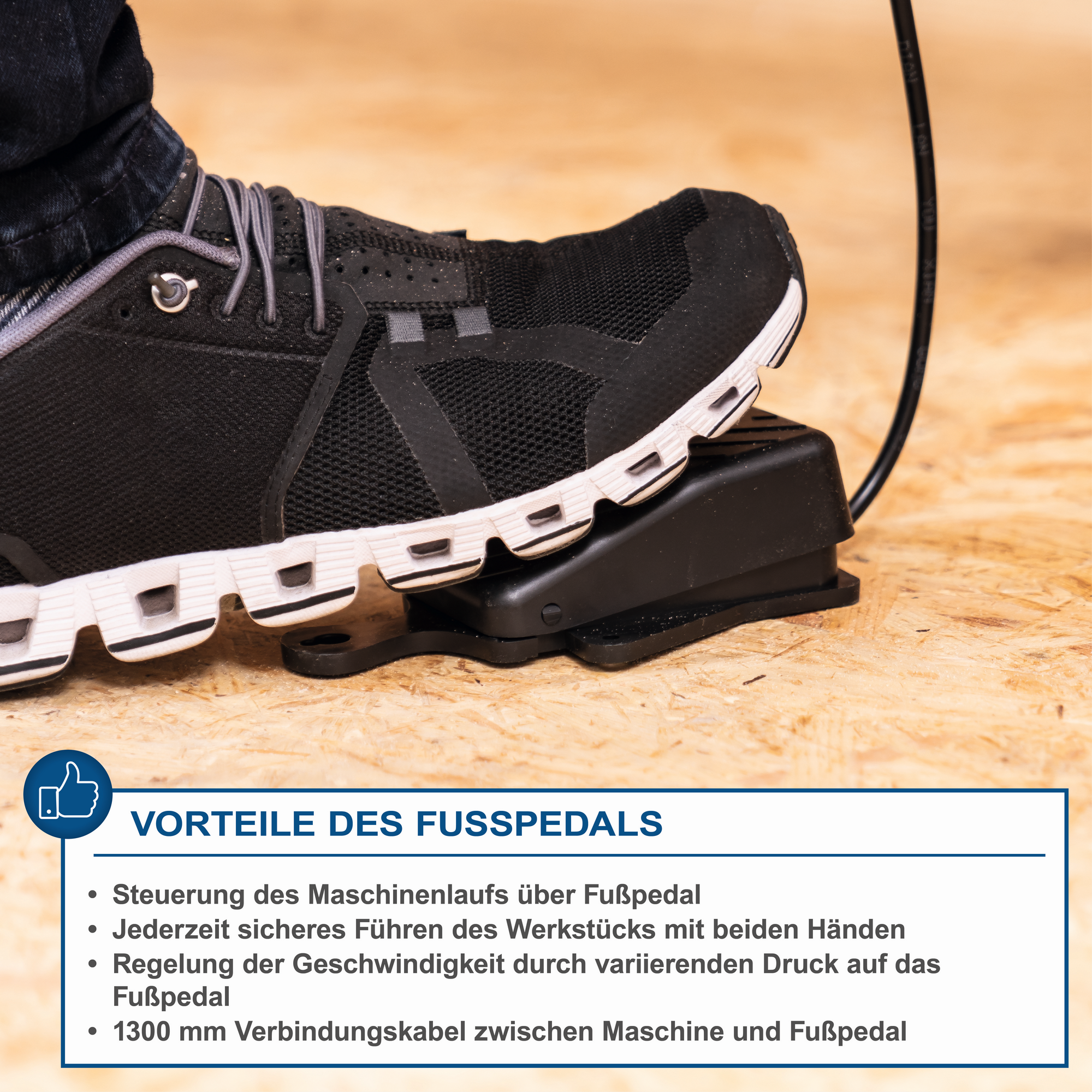 Dekupiersäge mit Fußpedal 'DECO-XLS' 120 W + product picture