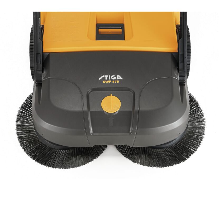 Kehrmaschine STIGA SWP 475 mit zwei Bürsten
