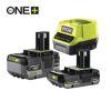 Zwei Akkus und ein Ladegerät von Ryobi ONE+