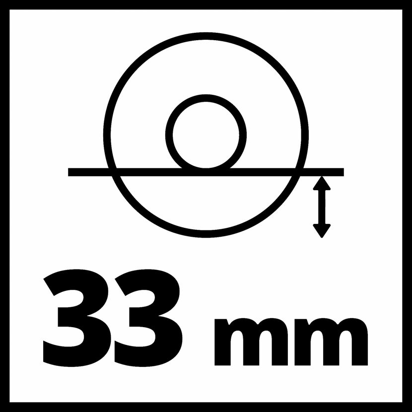 Bohrungsdurchmesser 33 mm