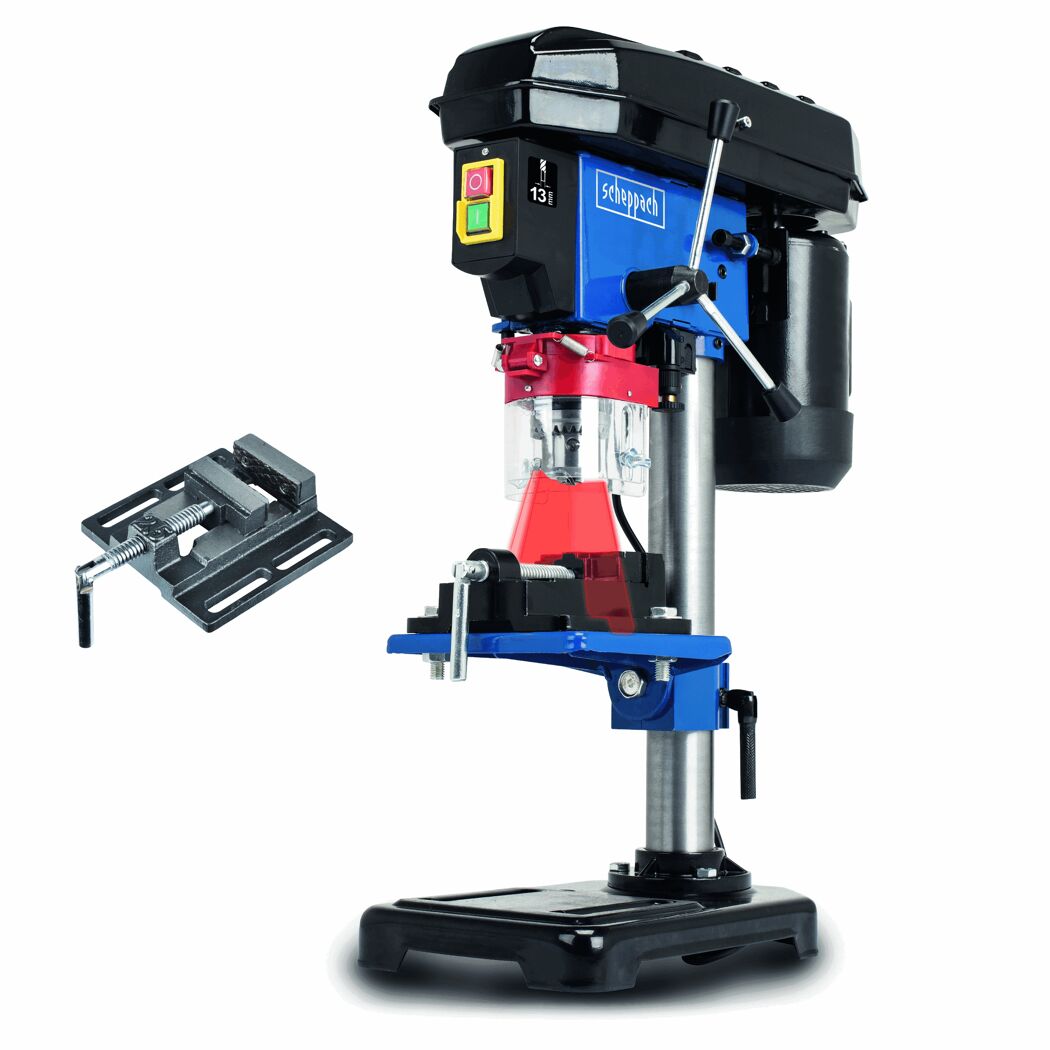 Scheppach Tischbohrmaschine DP16VLS mit Schraubstock