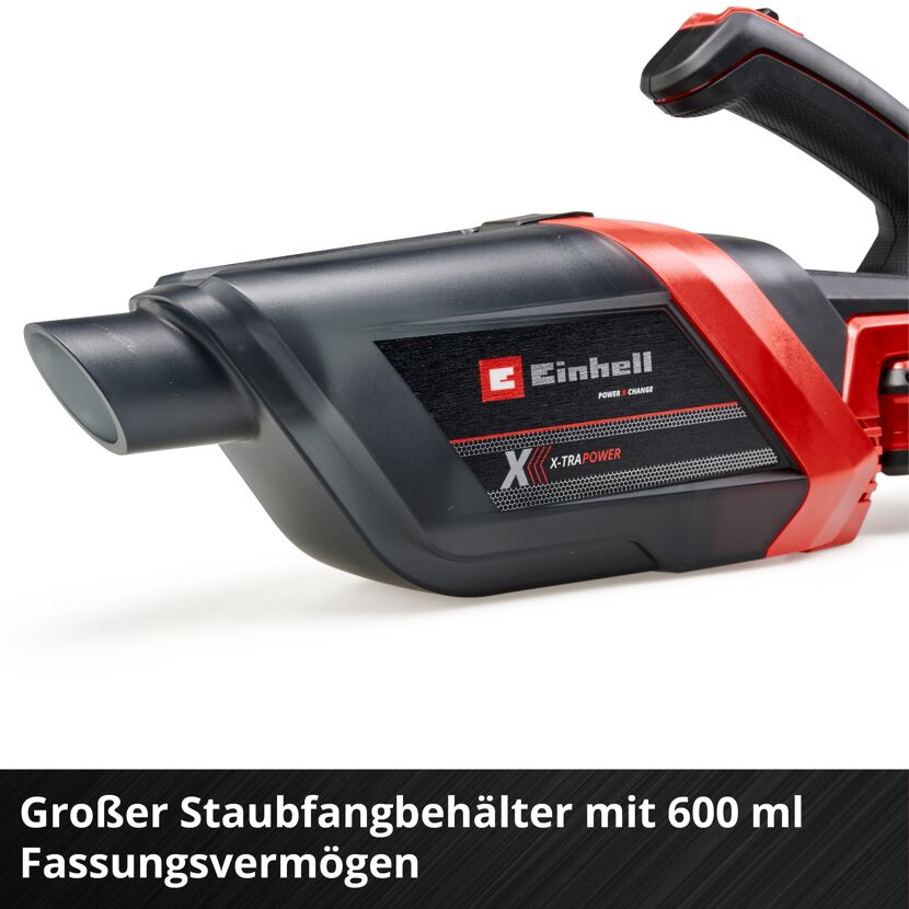 Akku-Handstaubsauger 'TE-HV 18/06 Li - Solo' ohne Akku und Ladegerät