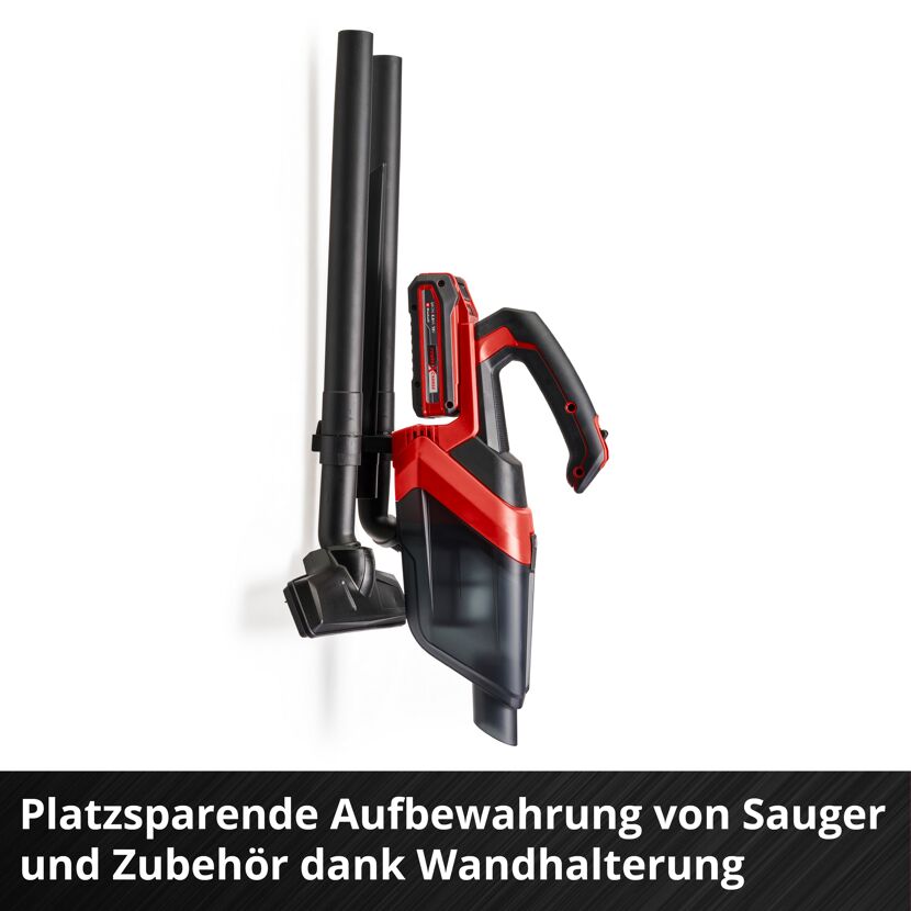 Akku-Handstaubsauger 'TE-HV 18/06 Li - Solo' ohne Akku und Ladegerät
