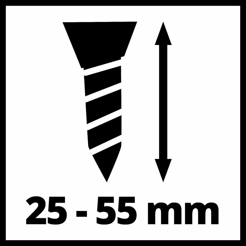 Schraube 25 - 55 mm