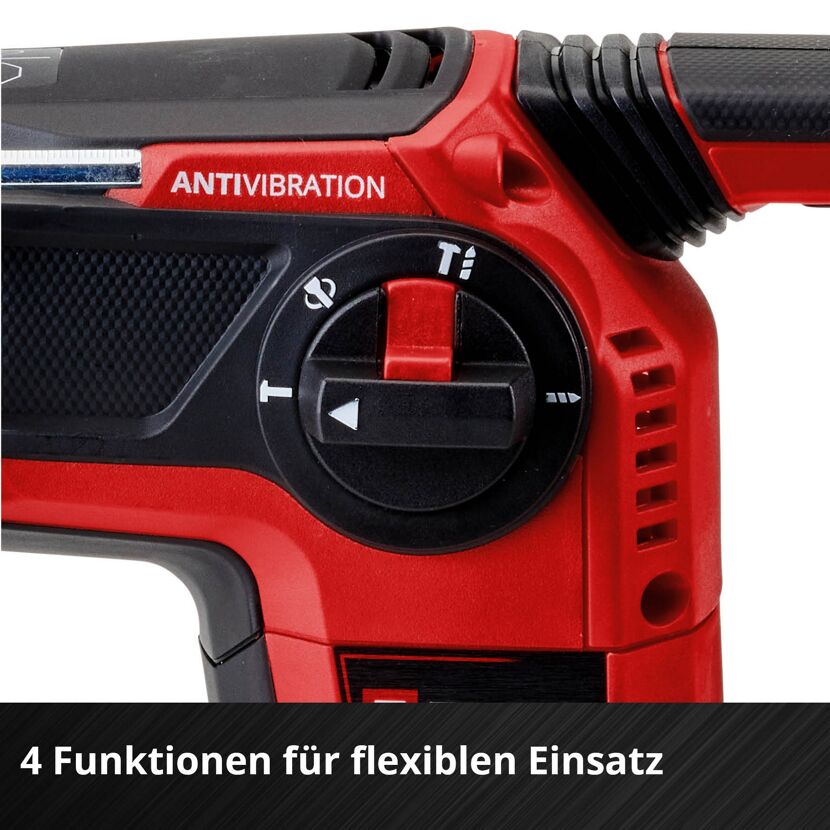 Akku Bohrhammer TP-HD 18 26 Li BL mit Funktionswahlschalter