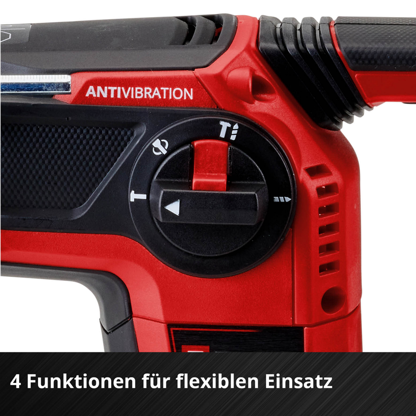 Akku Bohrhammer TP-HD 18 26 Li BL mit Funktionswahlschalter
