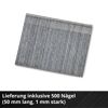 Akku-Nagler 'Fixetto 18/50 N' 18 V inklusive 500 Stück Nägel ohne Akku und Ladegerät