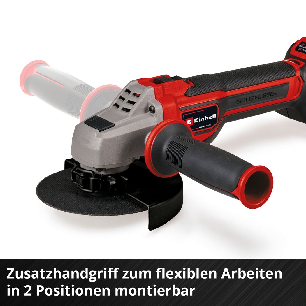 Akku-Winkelschleifer 'TP-AG 18/125 CE Q Li - Solo' ohne Akku und Ladegerät