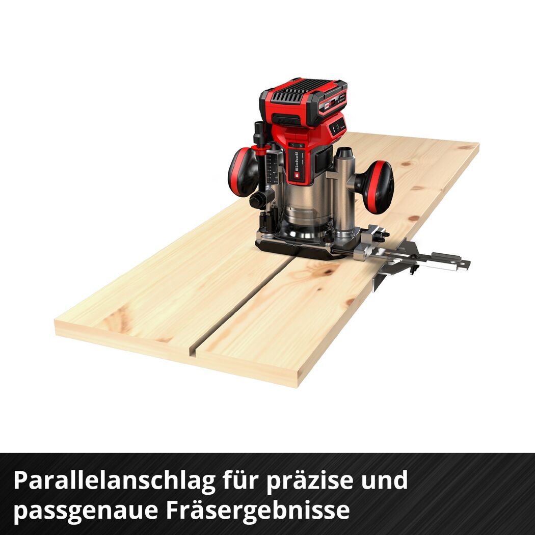 Akku-Ober- und Kantenfräse 'TP-RO 18 Set Li BL - Solo' ohne Akku und Ladegerät