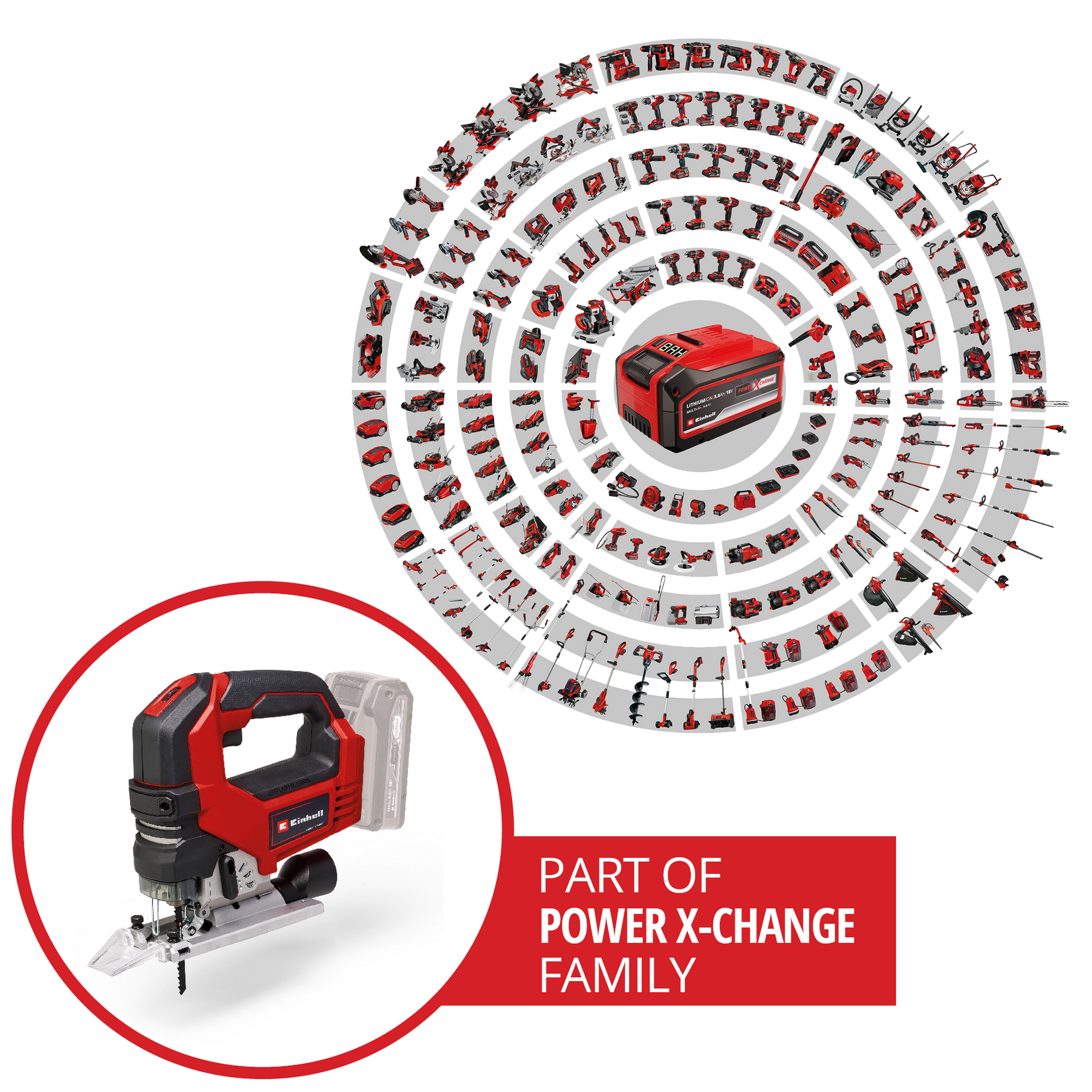 Akku-Stichsäge 'TP-JS 18/135 Li BL - Solo' ohne Akku und Ladegerät