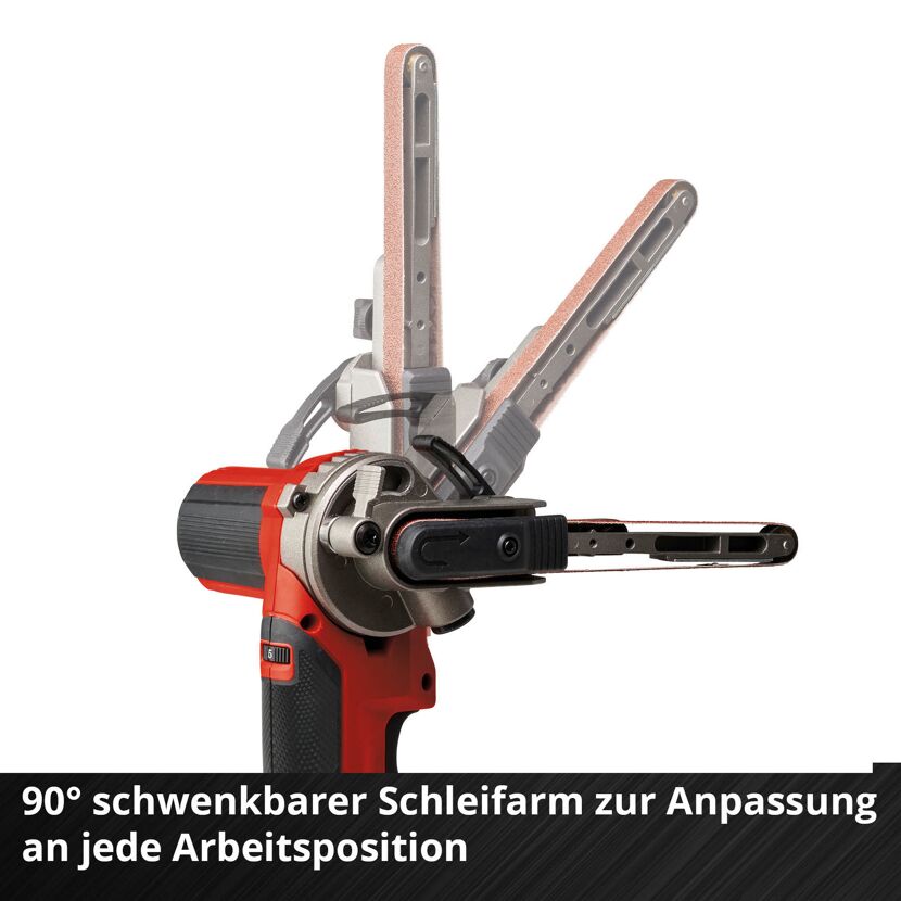 Akku-Bandfeile TE-BF 18 Li mit schwenkbarem Schleifarm