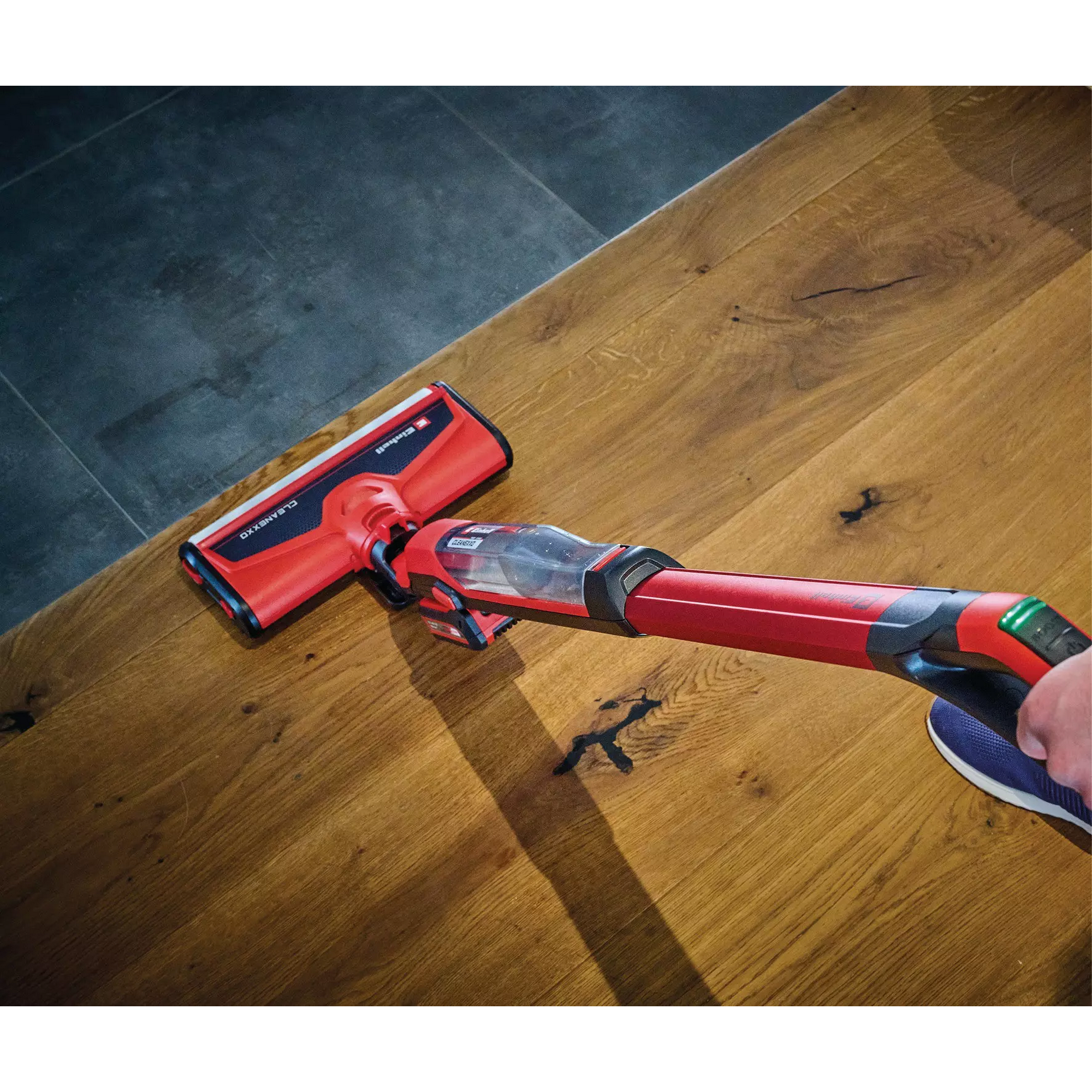 Akku-Hartbodenreiniger 'Cleanexxo' 18 V ohne Akku und Ladegerät