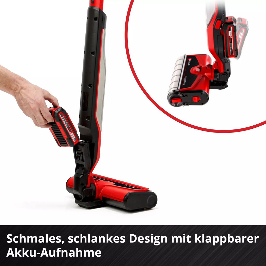 Akku-Hartbodenreiniger 'Cleanexxo' 18 V ohne Akku und Ladegerät