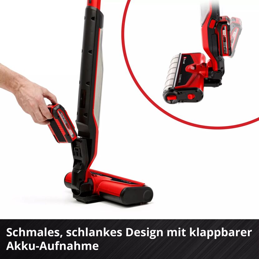 Akku-Hartbodenreiniger 'Cleanexxo' 18 V ohne Akku und Ladegerät