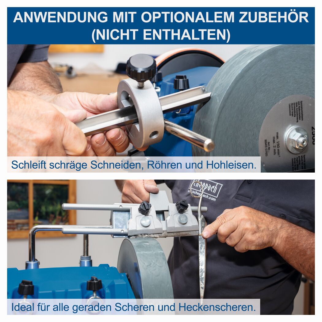 Messer mit Schleifhilfe schärfen