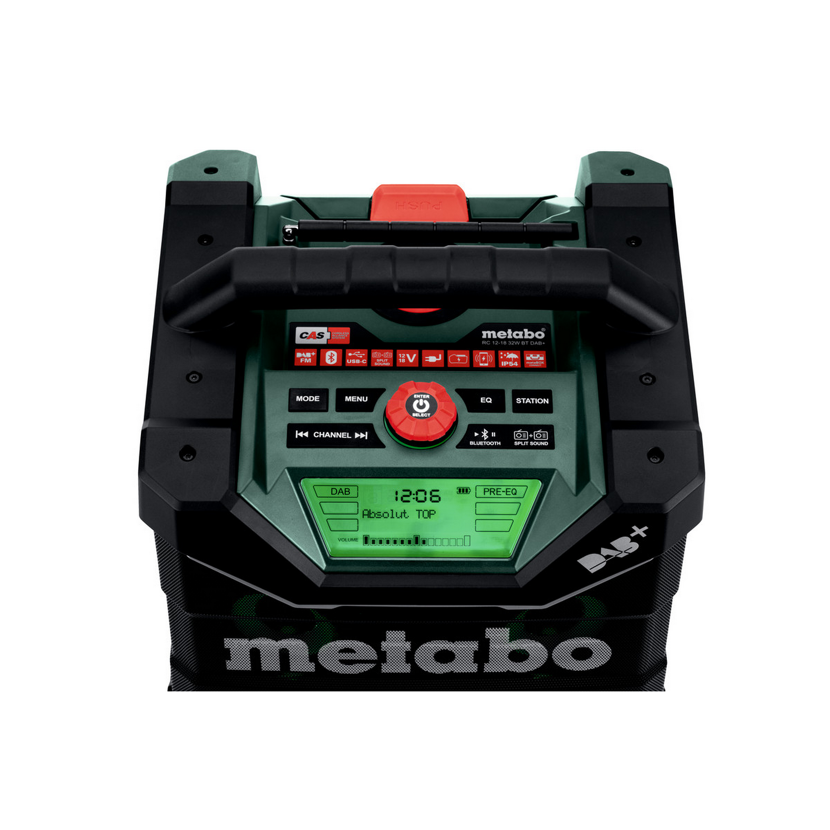 Metabo DAB+ Baustellenradio mit Display