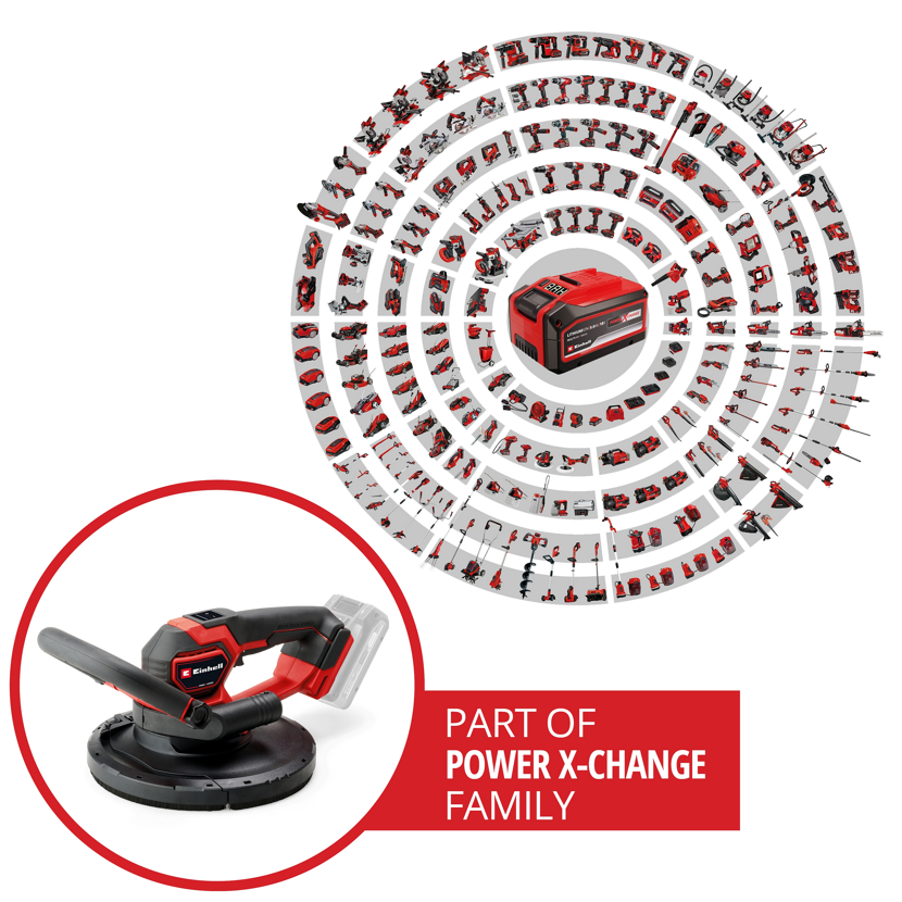 Einhell Akku-Schleifer, Power X-Change Familie