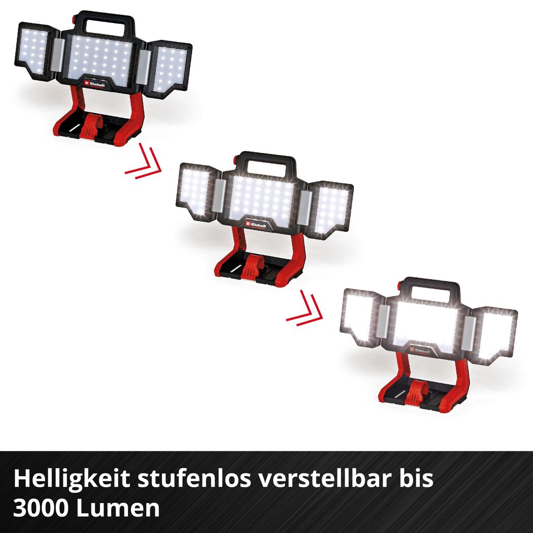 LED-Arbeitsleuchte 'Einhell Professional' faltbar 3000 lm tageslichtweiß