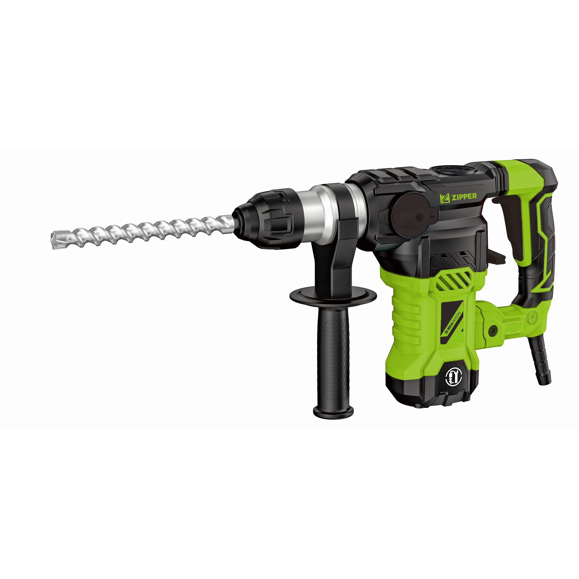 Bohrhammer 'ZI-BHA1500DN' 1500 W inklusive Meißel, Bohrer und Koffer + product picture