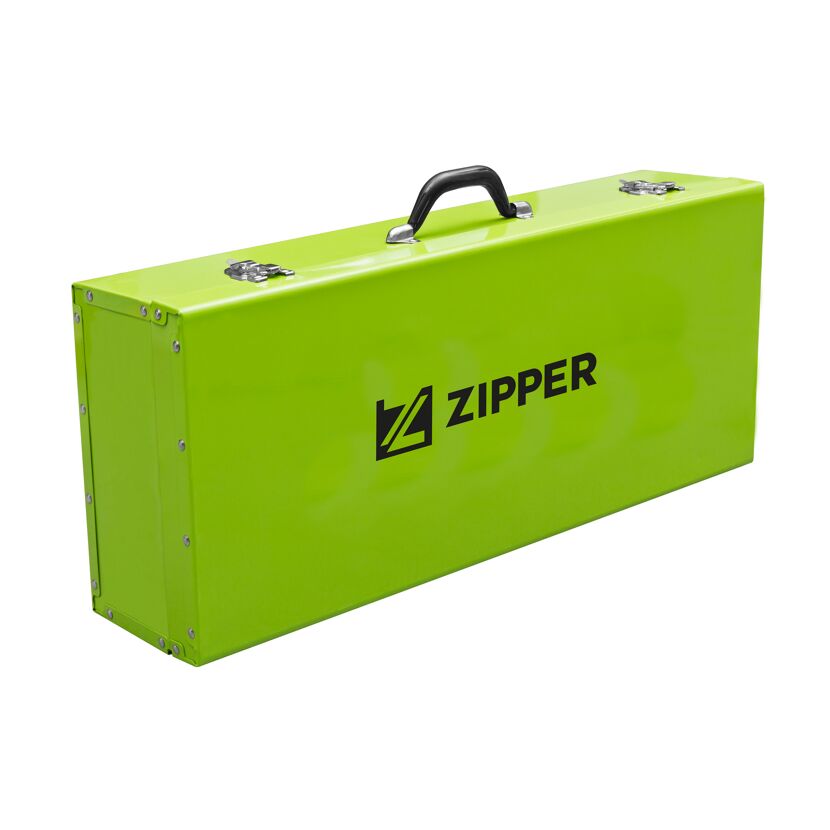 Grüner Werkzeugkoffer Zipper