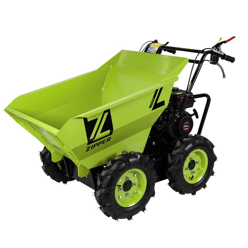 Grüner Raddumper