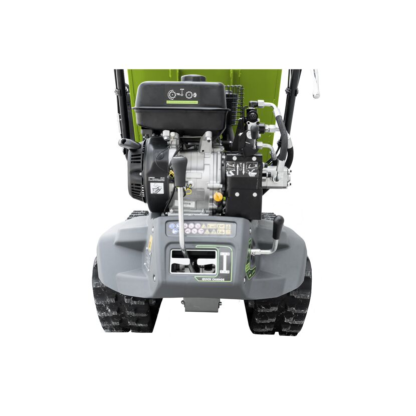 Motor eines Minidumpers