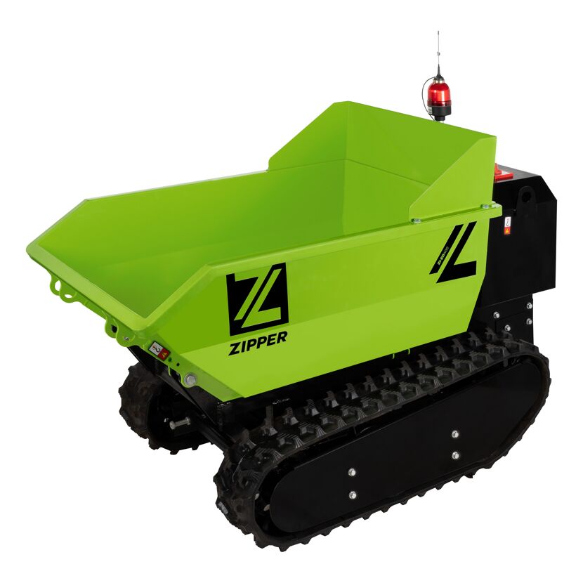 Grüner Elektrodumper Zipper