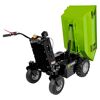 Grüner Elektrodumper mit Schaufel