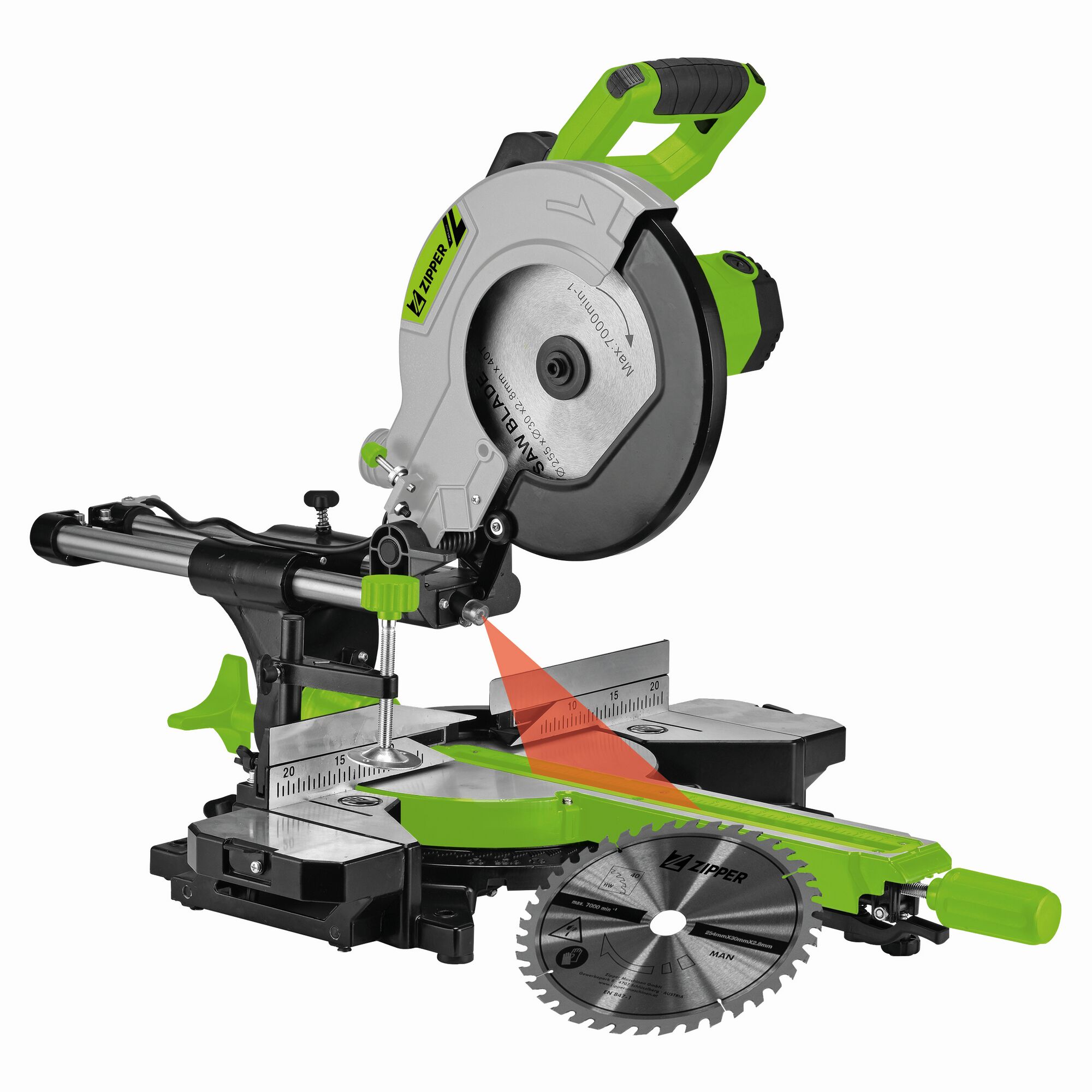 Kappsaege mit Sägeblatt