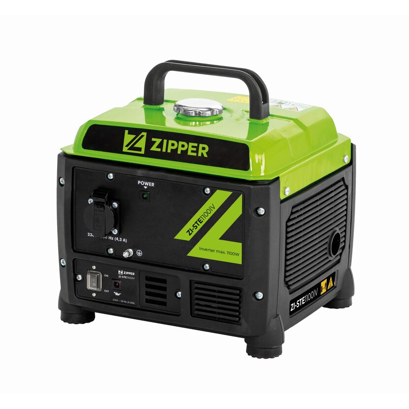 Grüner und schwarzer Inverter Stromerzeuger