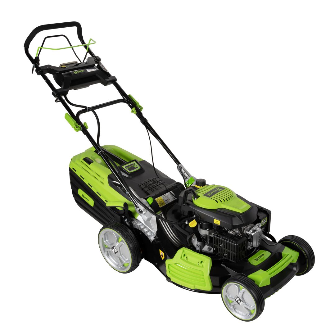 Benzin-Rasenmäher 'ZI-BRM52EST' mit E-Start, Schnittbreite 52 cm