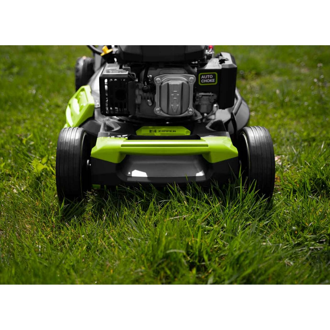 Benzin-Rasenmäher 'ZI-BRM52EST' mit E-Start, Schnittbreite 52 cm