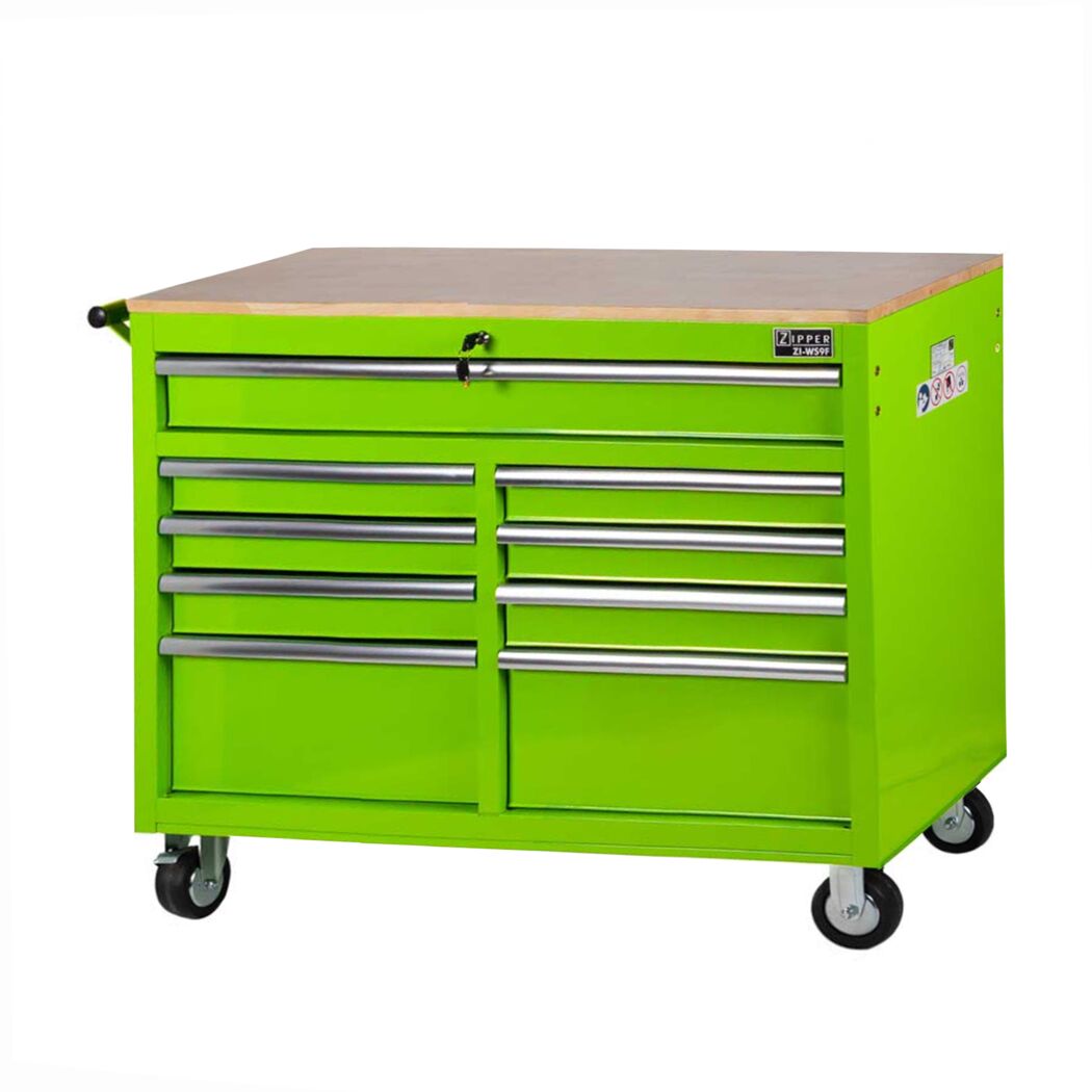 Werkstattwagen 'ZI-WS9F' mit 9 Schubfächern 118 x 45,7 x 94 cm