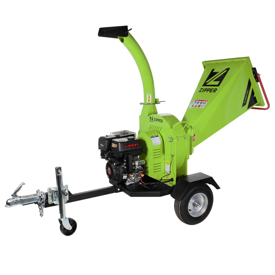 Benzin-Häcksler 'ZI-HAEK15000' mit Elektrostarter 9 kW