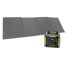 Solarpanel und Powerstation