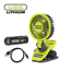 Akku-Clip-Ventilator 'USB-Lithium' 8,7 x 25,3 x 16,6 cm 4 V mit Akku und Ladekabel