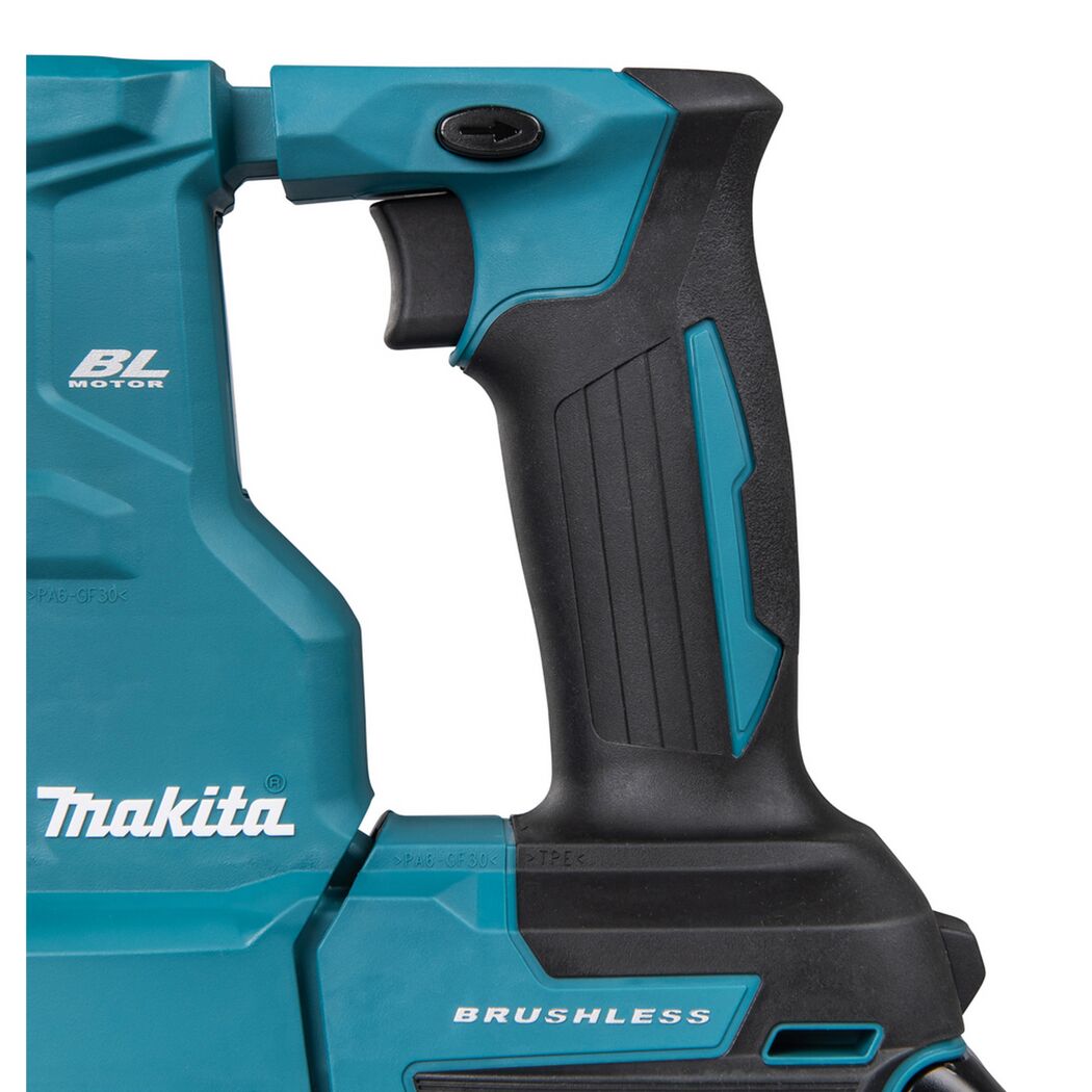 Griff eines Akku-Bohrhammers