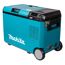 Blaue Makita Kühlbox mit Rollen