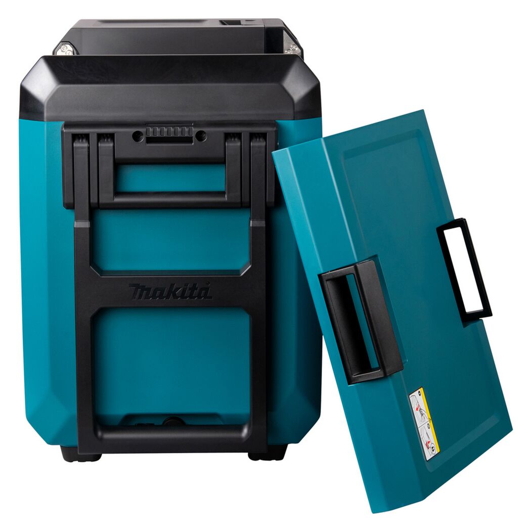 Blauer Makita Akku-Kompressor