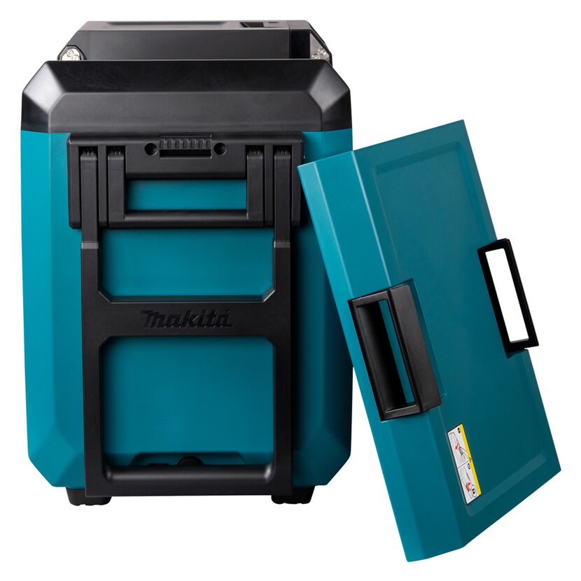 Blauer Makita Akku-Kompressor