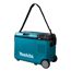 Blaue Makita Kühlbox mit Rollen