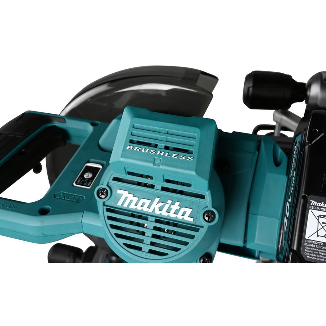 Akku-Kappssäge von Makita, grün-schwarz