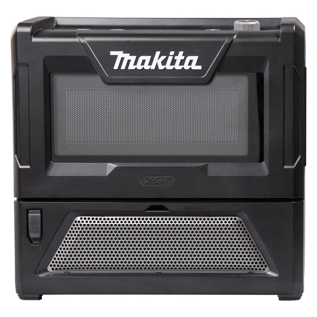 Schwarze Makita Akku-Mikrowelle
