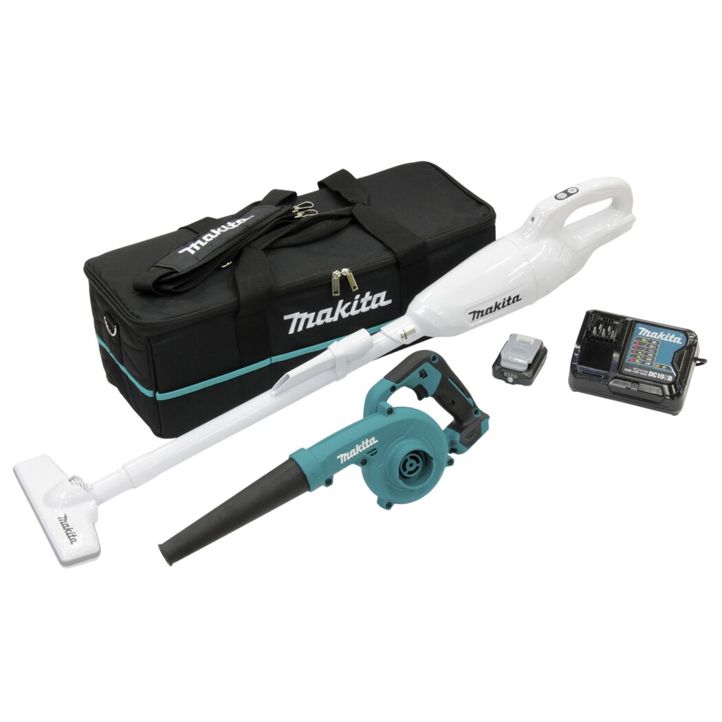 Makita Akku-Kombo-Kit: Staubsauger und Laubbläser