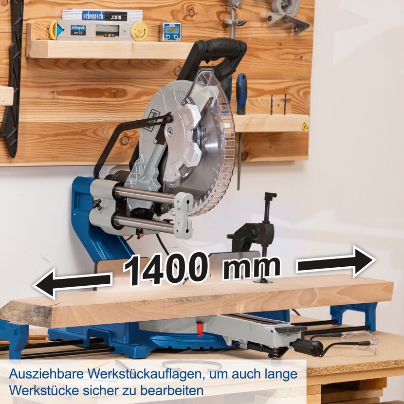 Kapp-, Zug- und Gehrungssäge 'HM305SL' 2000 W